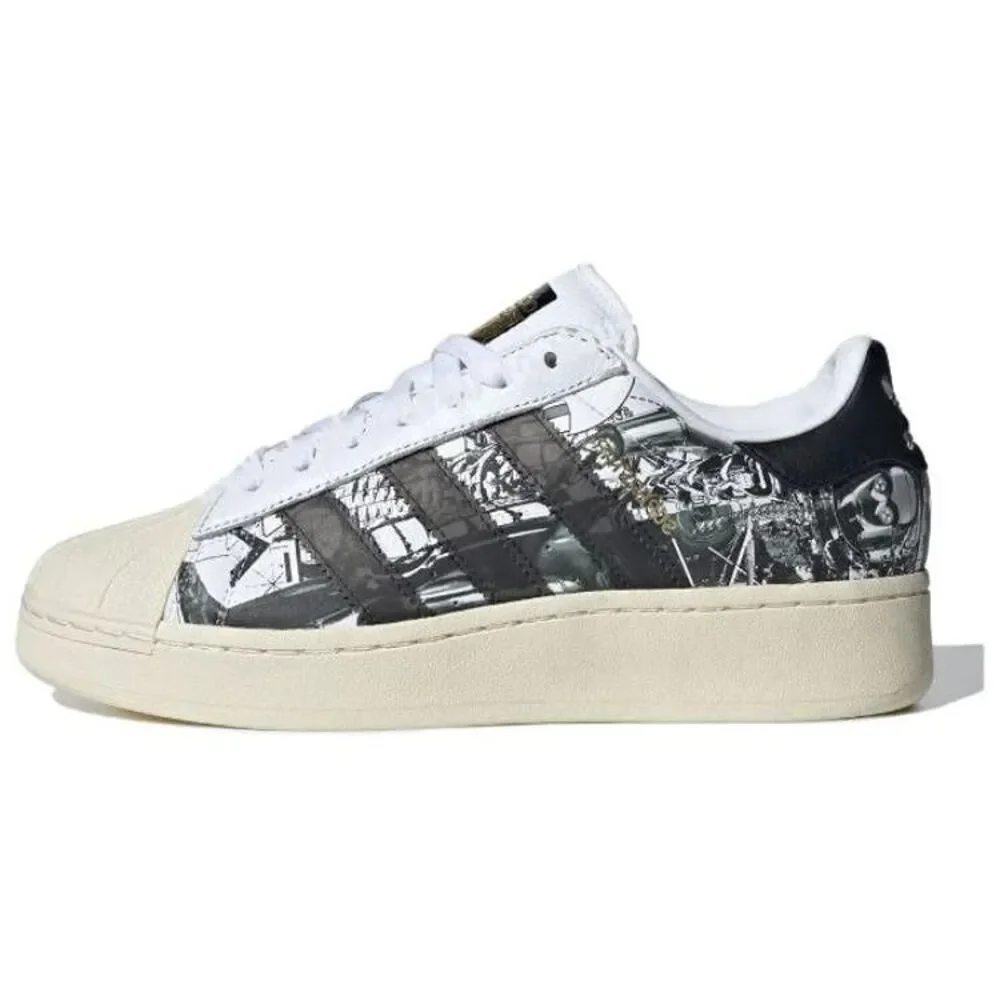 adidas Star Wars x Nanzuka x Superstar XLG R2-D2 and C-3PO Men's Size 9 (IF9249)